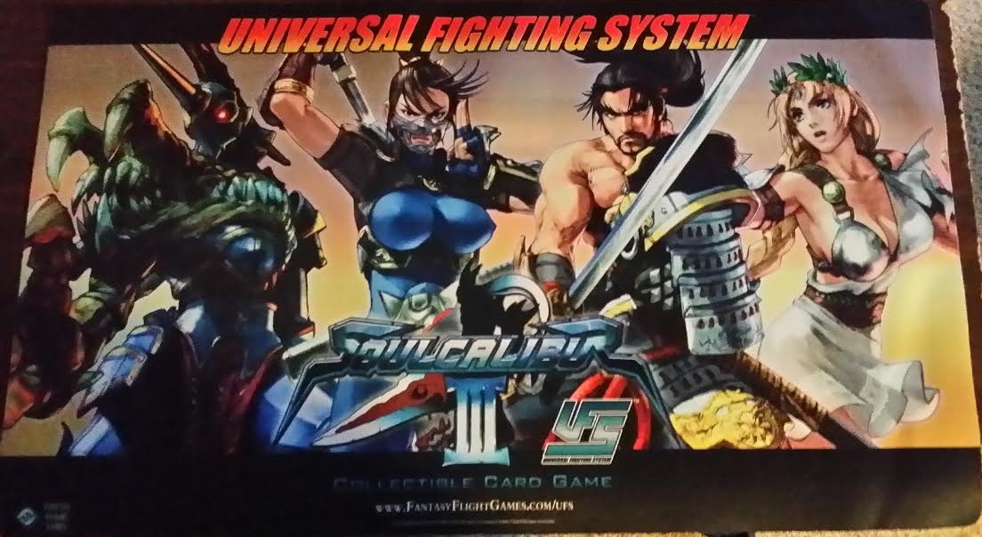 Soul Calibur III roster play mat